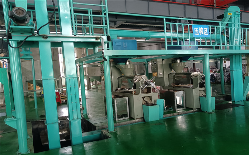 螺旋榨油機(jī)壓榨區(qū)