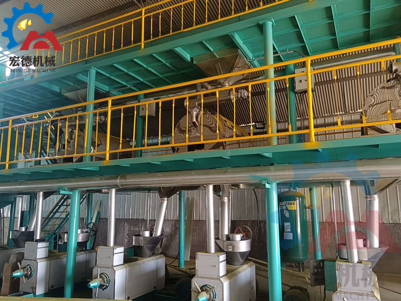 紅花籽油生產(chǎn)線