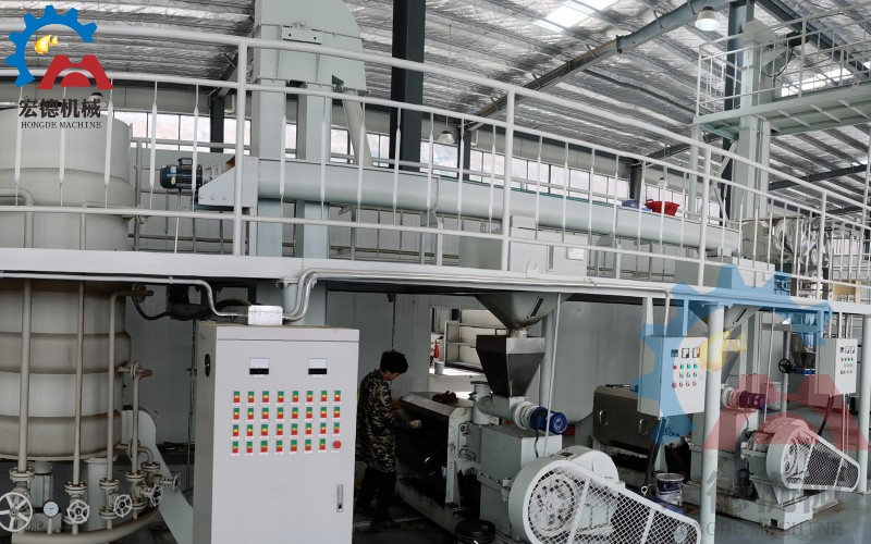 茶籽油壓榨生產(chǎn)線(xiàn)